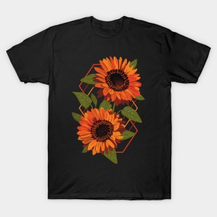 Venidium Orange Monarch of The Veldt Flower T-Shirt